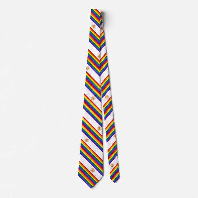 LGBT Argentina Tie (Front)