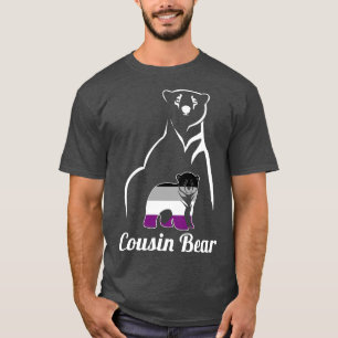 LGBT Asexual Cousin Bear Ace Pride Flag T-Shirt