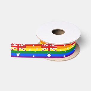 LGBT Australia Satin Ribbon