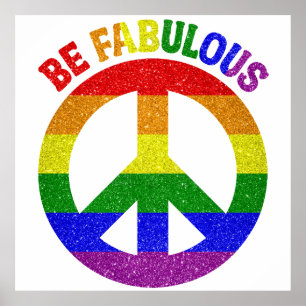 LGBT Be Fabulous  Poster