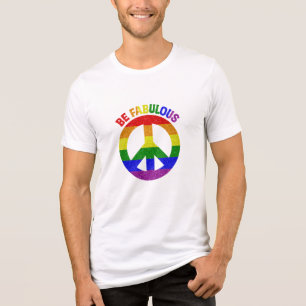 LGBT Be Fabulous  Tri-Blend Shirt