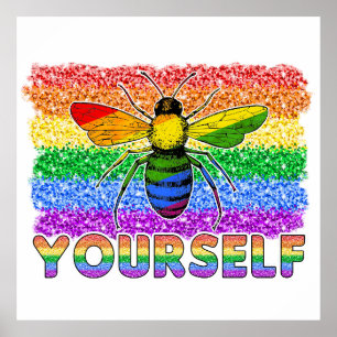LGBT Be Yourself Poster
