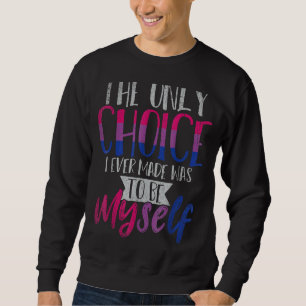 Lgbt Bi Pride Proud Bisexual Bisexuality Flag Bise Sweatshirt