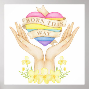 LGBT Born This Way Poster