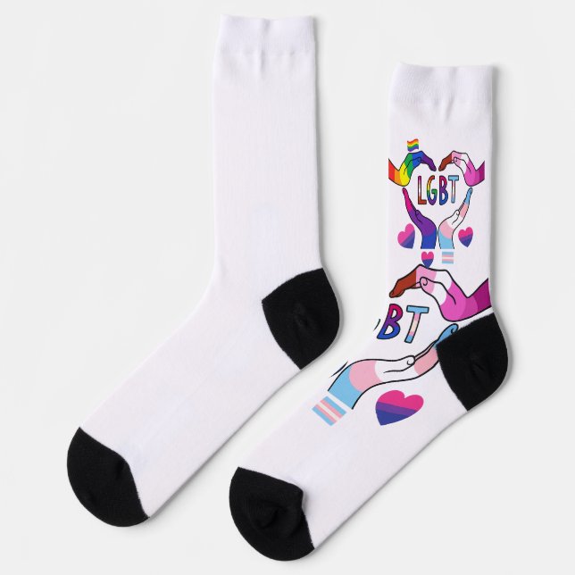 LGBT Crew Socks (Left)