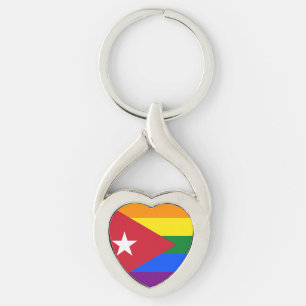 LGBT Cuba Key Ring