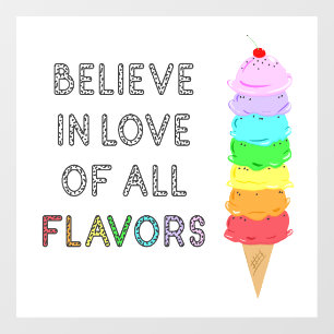 Lgbt Diversity Ice Cream Love of All Flavours Quot