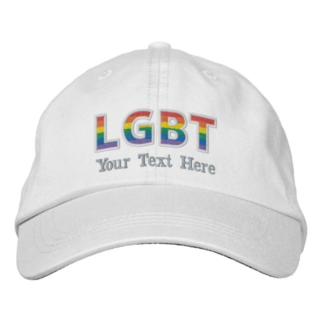 LGBT EMBROIDERED HAT (Front)
