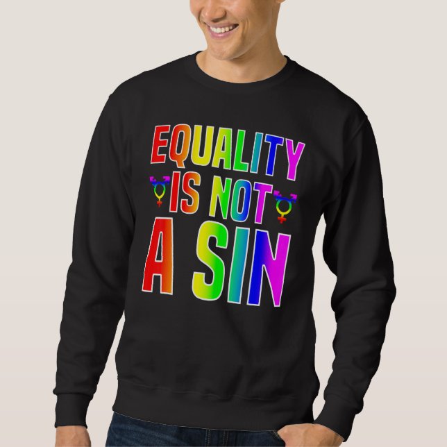 Lgbt Equality Sweatshirt (Front)