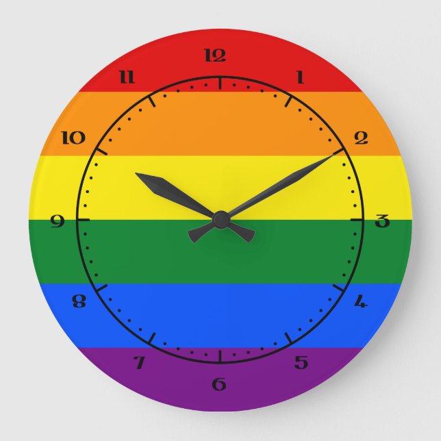 LGBT flag clocks (Front)