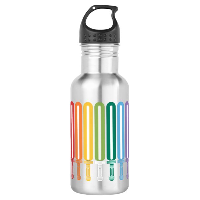 LGBT Flag Gay Pride  710 Ml Water Bottle (Front)