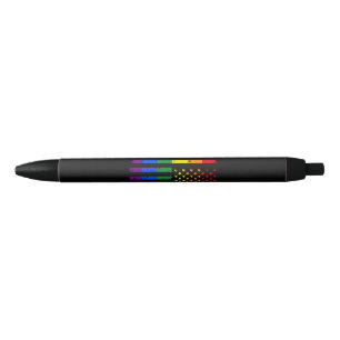 LGBT Flag Gay Pride Month Transgender Black Ink Pen