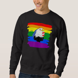 LGBT Flag Gay Pride Queer Month Transgender Rainbo Sweatshirt