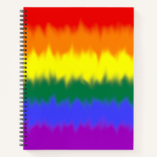 LGBT+ Flag Notebook (Front)