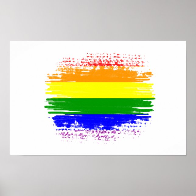 LGBT flag Poster (Front)