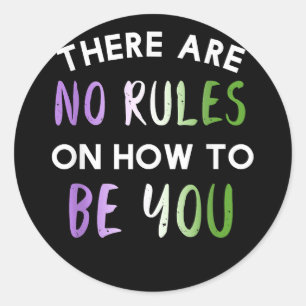 LGBT Flag Sounds Gay I am In  Classic Round Sticker