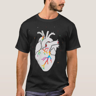 LGBT Flag T Heartbeat Gay Lesbian Resist Men Women T-Shirt