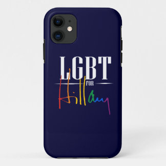 LGBT FOR HILLARY iPhone 11 CASE