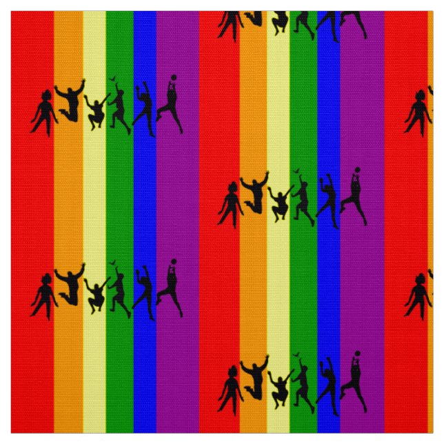 LGBT Freedom to Live Fabric (Swatch)