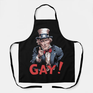 LGBT Gay Ally Pride Month Funny Apron
