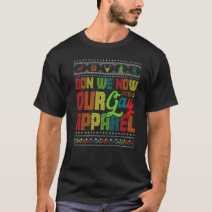 LGBT Gay Christmas Don We Now Our Gay Costume T-Shirt