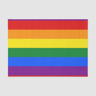 LGBT Gay Pride 6-Stripe Rainbow Flag Tissue Paper