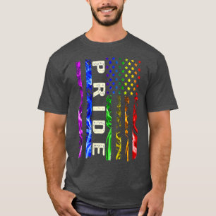 LGBT Gay Pride FlagGay Pride 2022 Costume Cool Gif T-Shirt