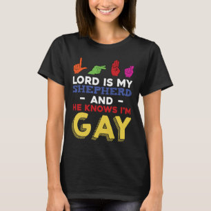 Lgbt Gay Pride Month Awareness Asl Sign Language Q T-Shirt