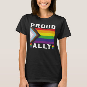 LGBT Gay Pride Month  Proud Ally T-Shirt