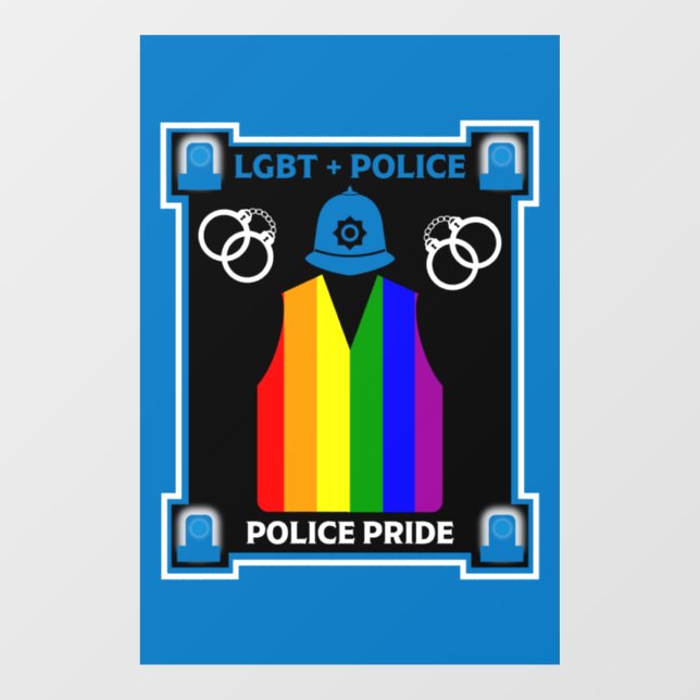  LGBT+ Gay Pride Police (Sheet)