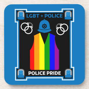  LGBT+ Gay Pride Police Coaster