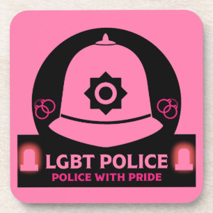  LGBT+ Gay Pride Police Coaster
