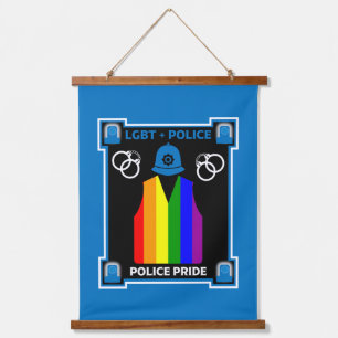  LGBT+ Gay Pride Police Hanging Tapestry
