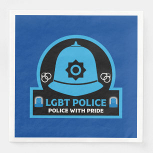 LGBT+ Gay Pride Police Napkin