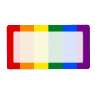 LGBT Gay Pride Rainbow Flag Stripe