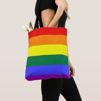 LGBT Gay Pride Rainbow Tote Bag