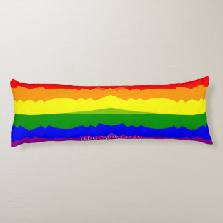 LGBT Gay Queer Pride Celebration Body Cushion