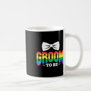 Lgbt Groom To Be Gay Lesbian Stag Party Rainbow Coffee Mug