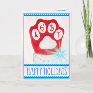 LGBT Happy Holidays Card