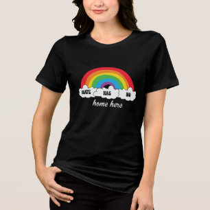 LGBT Hate Has No Home Here Tri-Blend Shirt