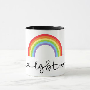 LGBT Hearts & Rainbows Mug