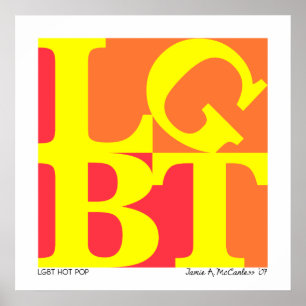 LGBT Hot Pop Poster