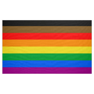 LGBT INCLUSIVE PRIDE (People of Colour Pride) Fabric