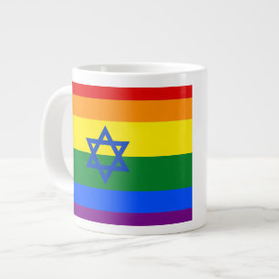 LGBT Israel Large Coffee Mug