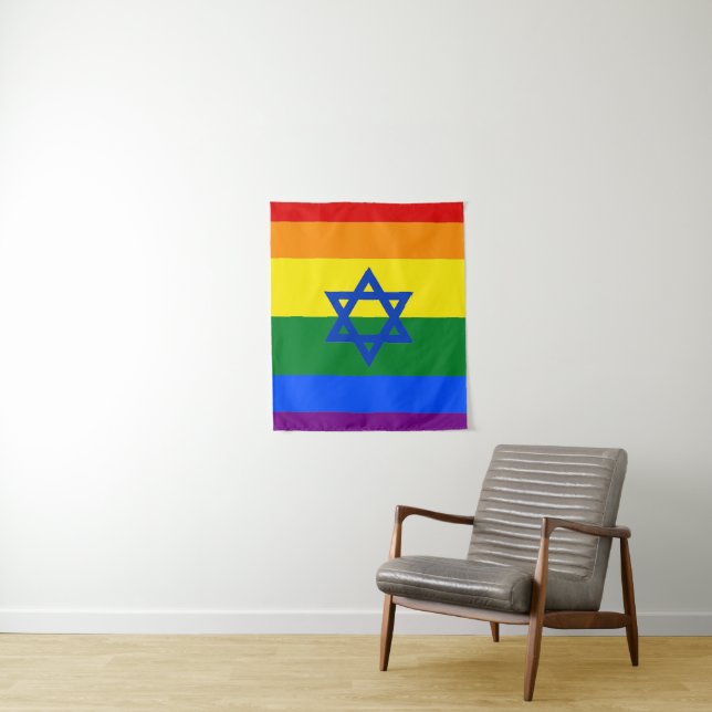 LGBT Israel Tapestry (In Situ)