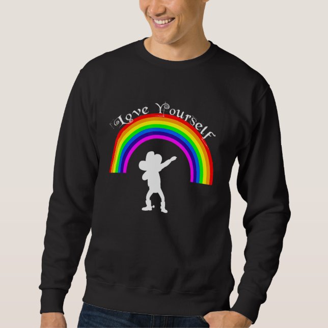 LGBT Lesbian Gay Bisexual Transgender Pride Queer  Sweatshirt (Front)