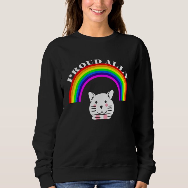 LGBT Lesbian Gay Bisexual Transgender Pride Queer  Sweatshirt (Front)