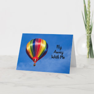 LGBT Let's Fly Away Card