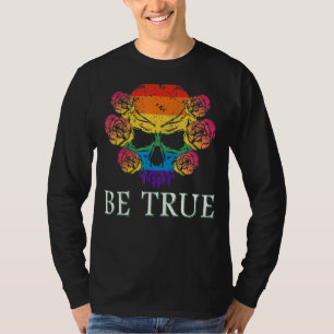 Lgbt Lgbtq Ally Pride Colours Rainbow  Retro Vinta T-Shirt