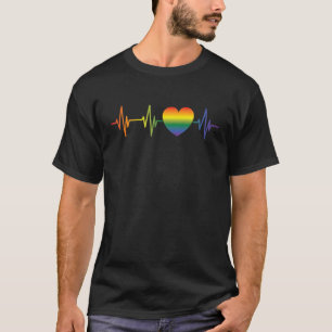 LGBT LGBTQ LGBTQ Bi Lesbian Rainbow Apparel Gay T-Shirt